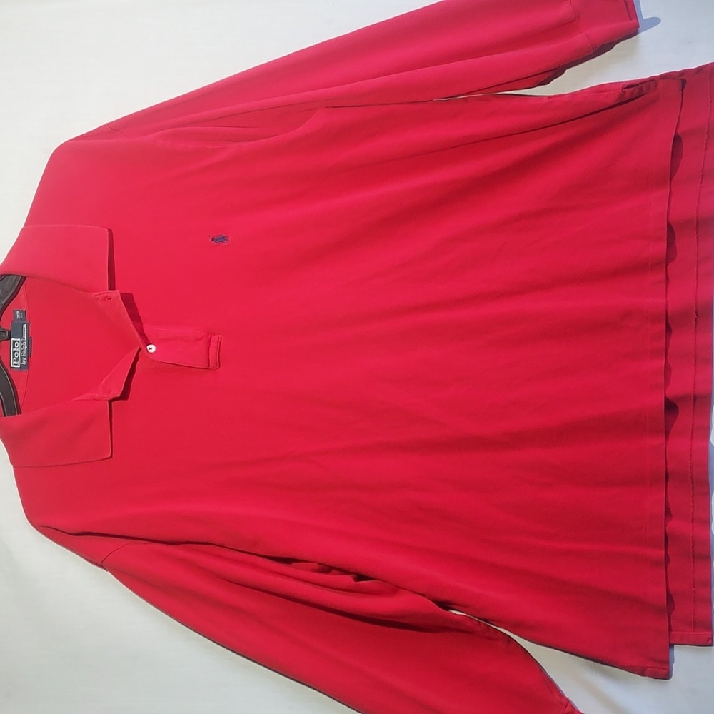Polo Ralph Lauren long sleeve men's polo shirt US size XXL (2XB)
